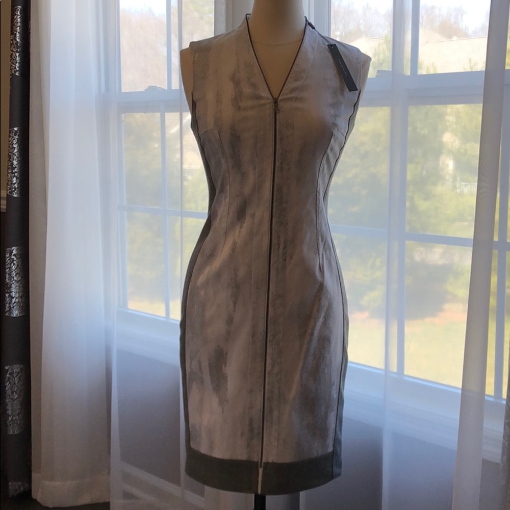 Fitted Tahari sheath dress